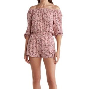 Love…Ady Printed Sleeved Romper